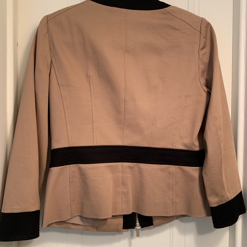 Etcetera khaki and black blazer - Picture 2 of 3